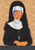 Sainte Aria — Bougie sculptée