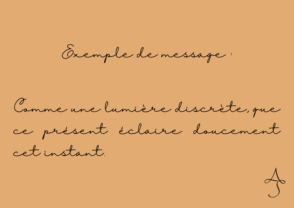 Carte message enchantée ✨