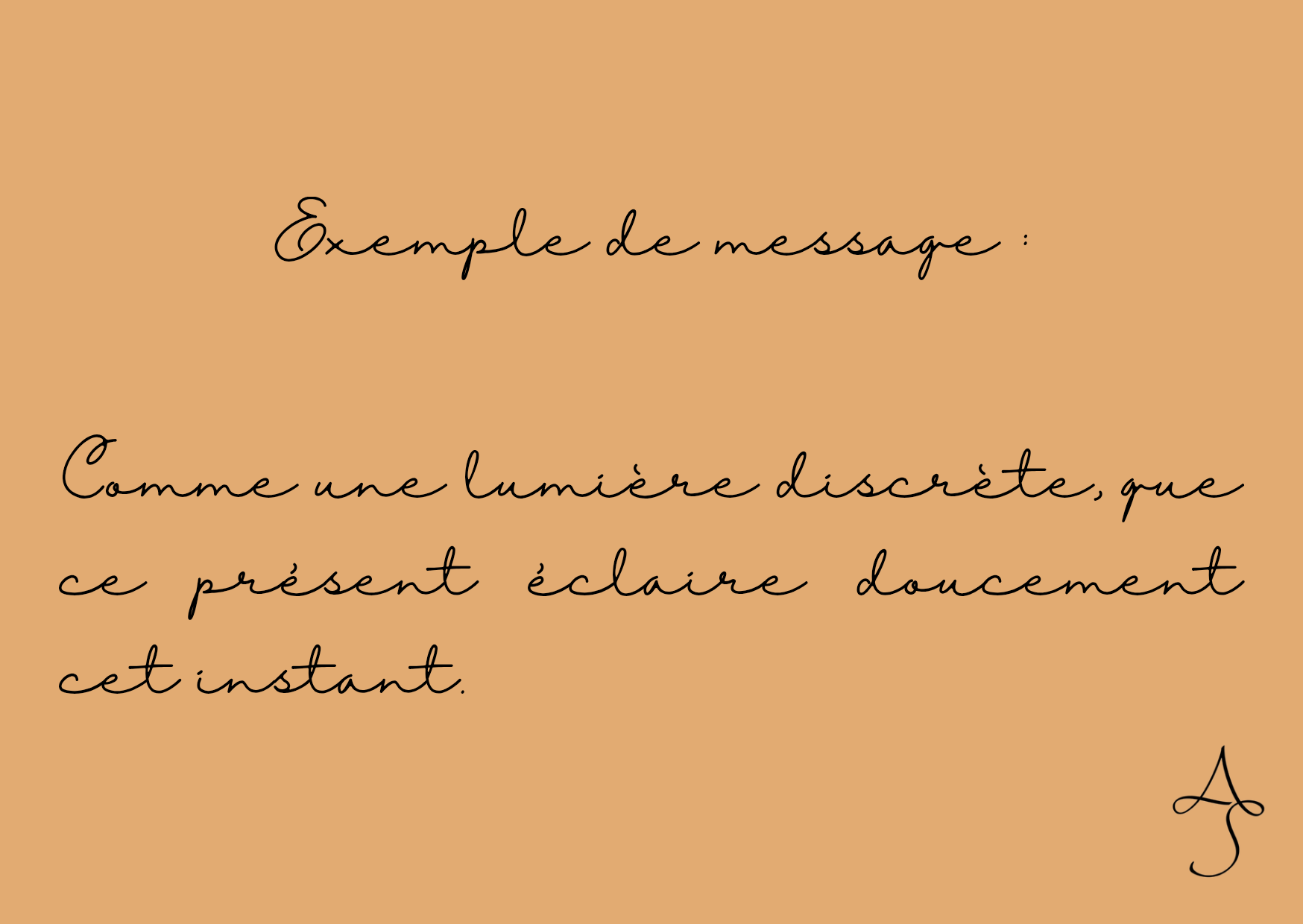 Carte message enchantée ✨