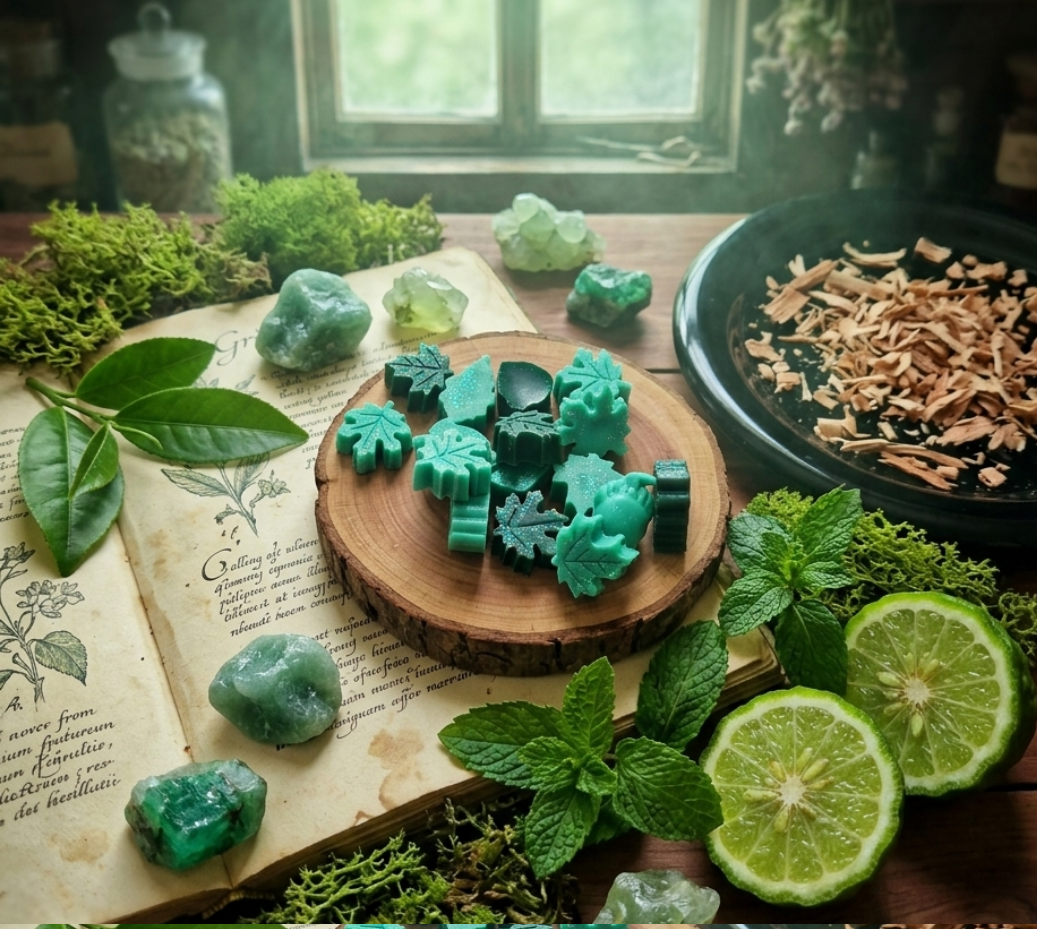 Feuilles d’Ether Vert – Fondant parfumé 50 g