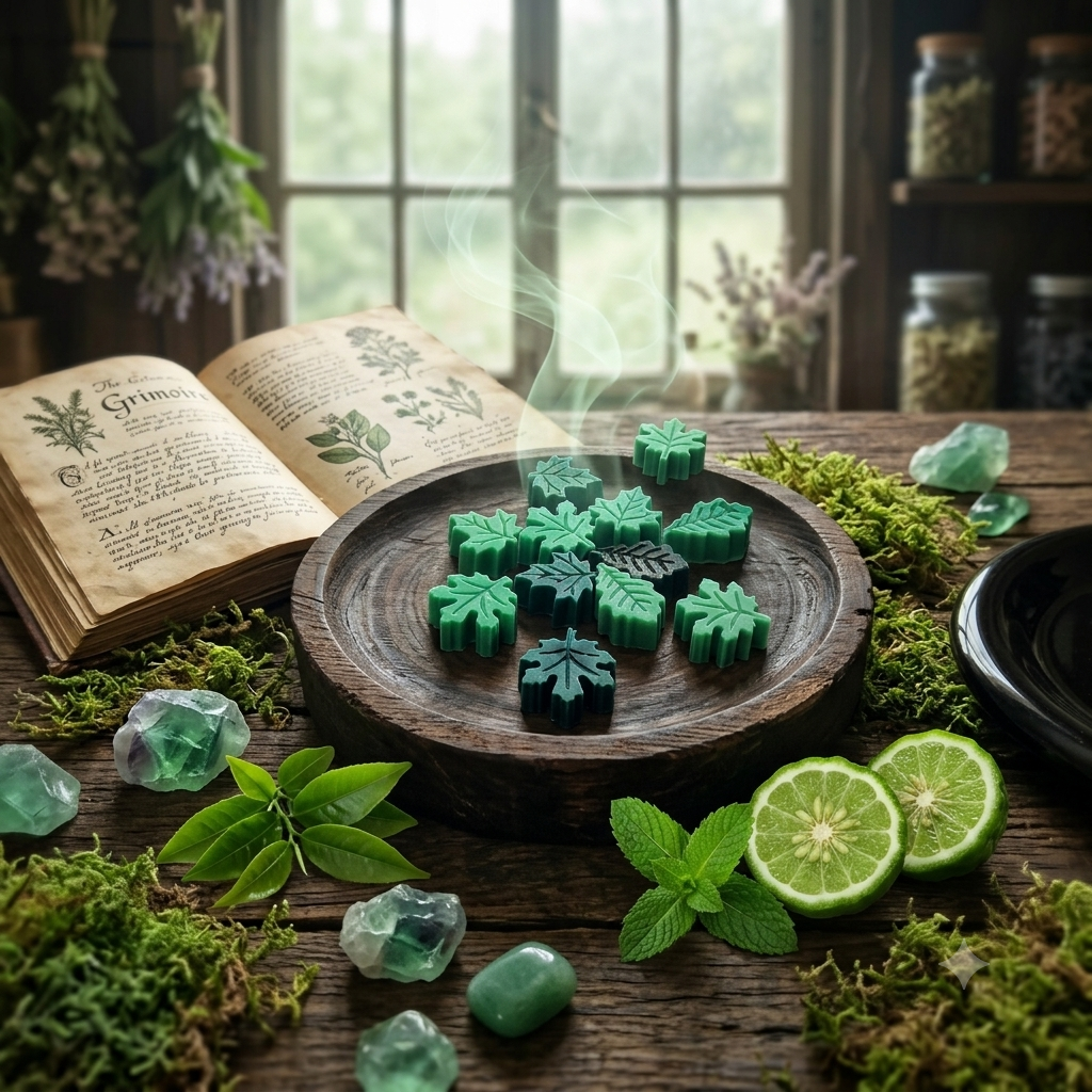 Feuilles d’Ether Vert – Fondant parfumé 50 g