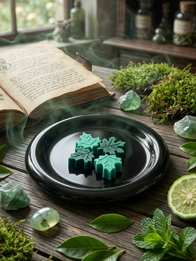 Feuilles d’Ether Vert – Fondant parfumé 50 g