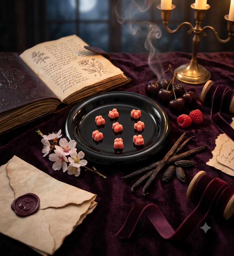 Cerise du pacte secret - Fondant parfumé 50g