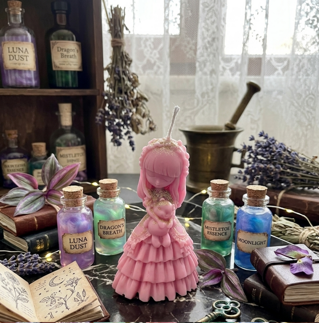 Mini Dalia - Bougie personnage