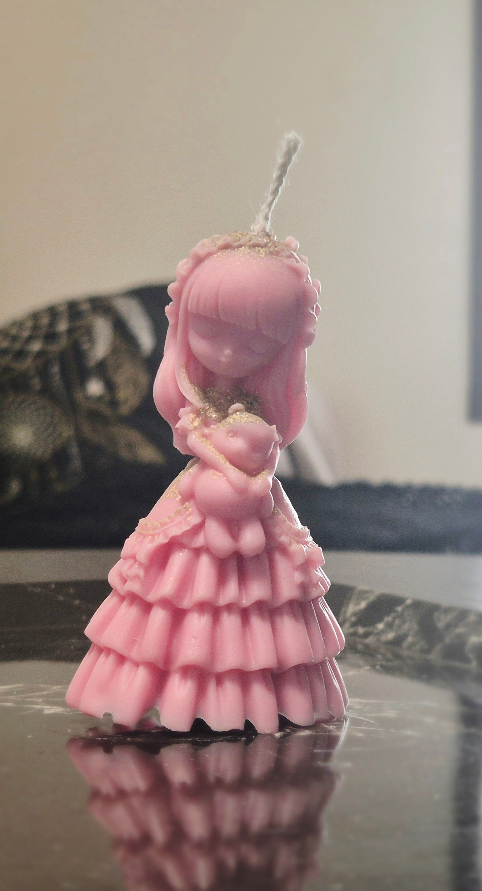 Mini Dalia - Bougie personnage