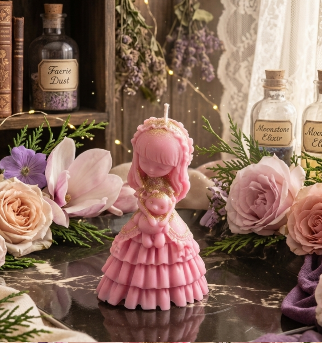 Mini Dalia - Bougie personnage