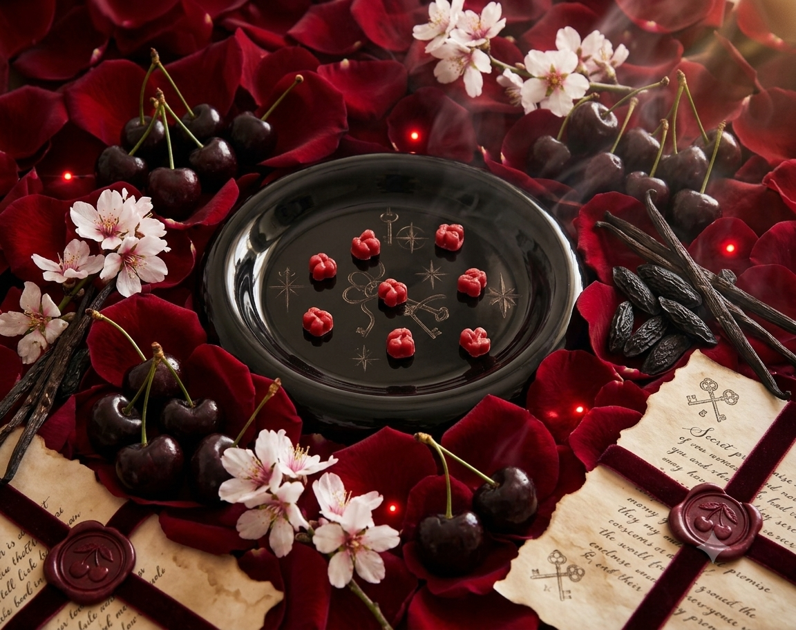 Cerise du pacte secret - Fondant parfumé 50g
